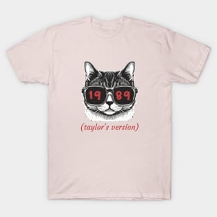 1989 taylors cat version T-Shirt